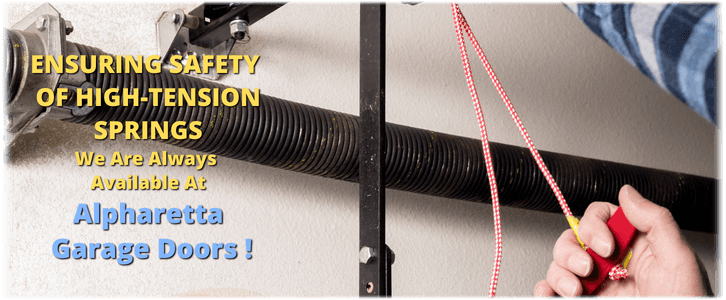 Broken Garage Door Spring Repair Alpharetta